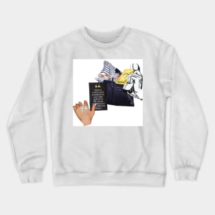 My constitution is not your constitution Crewneck Sweatshirt